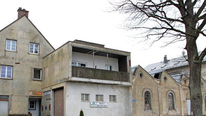 Das leerstehende Fabrikgebäude von Webotex steht demnächst auf der Agenda des Gemeinderats.