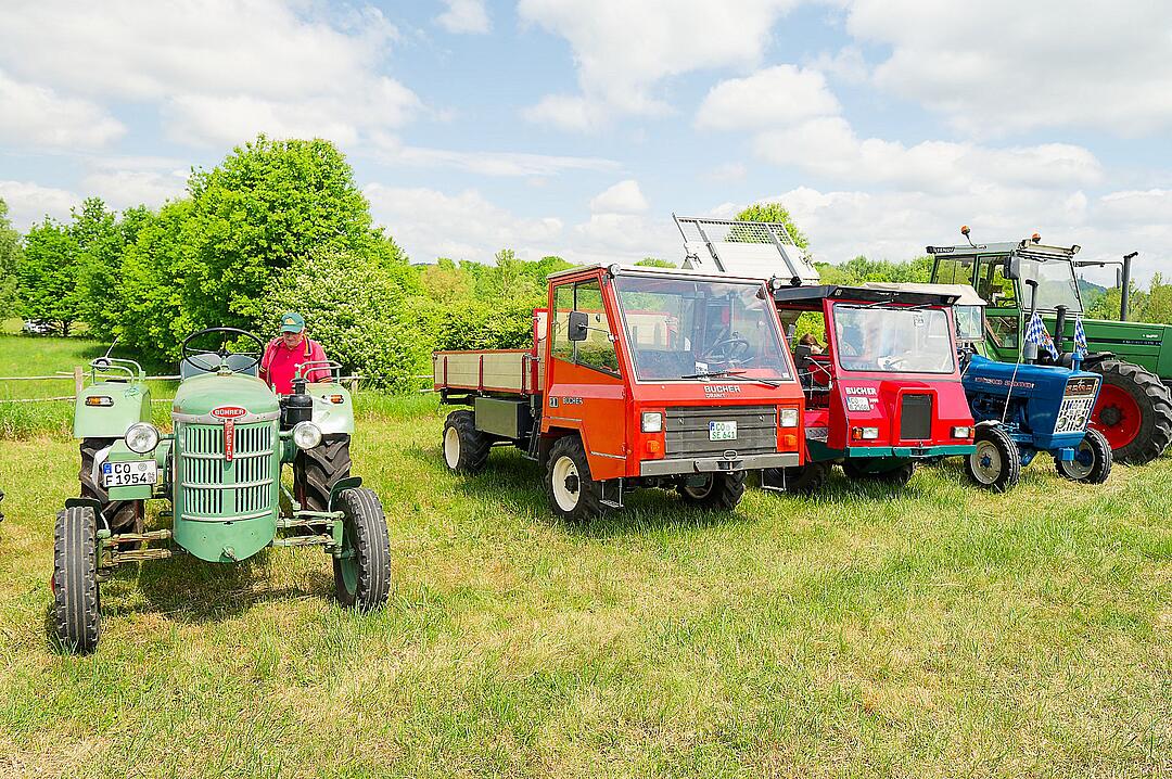 Es kamen viele Oldtimerfreunde.