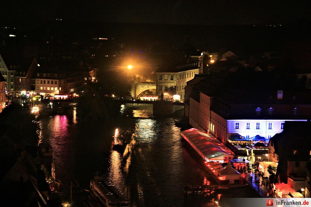Sandkerwa-Feuerwerk in Bamberg