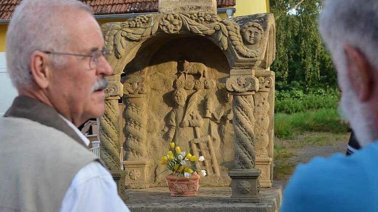 Stadtteilspaziergang in Albertshausen. Foto: Peter Rauch