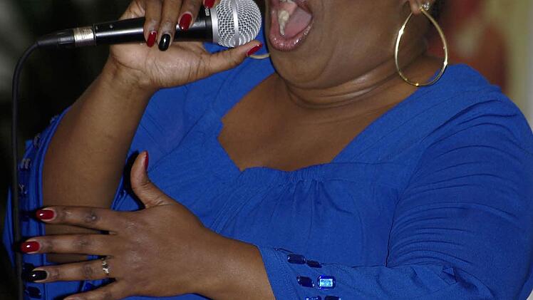 Ein Herz voll Soul, Funk und Rhythm & Blues: Ingrid Arthur  Foto: Ehling