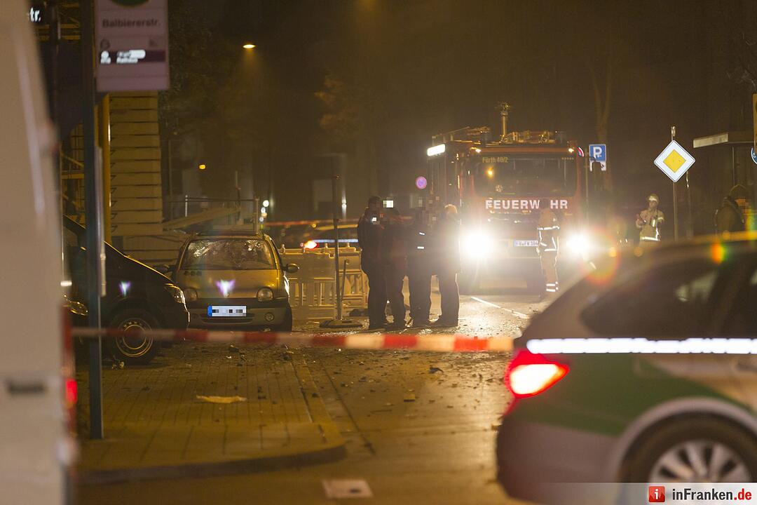 Explosion in Fürther Südstadt