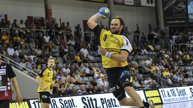 Kreisläufer Sebastian Weber hinterließ in den ersten drei Spielen einen starken Eindruck.  Foto: Hagen Lehmann