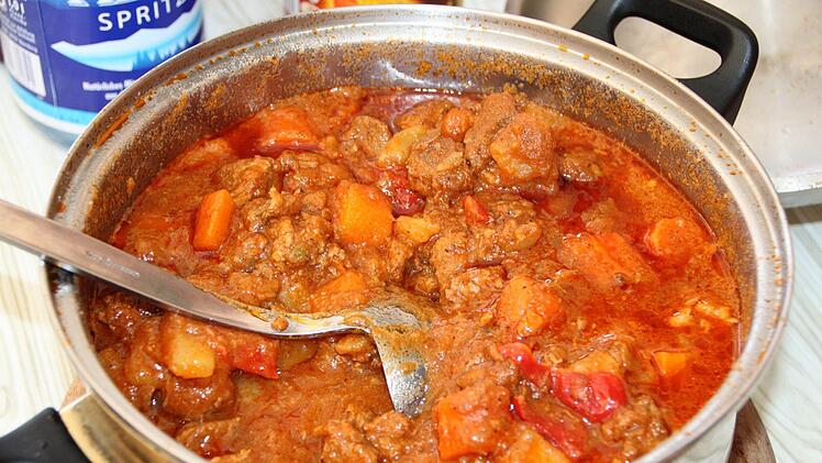 Diese Gericht heißt "Menudo" und ist mit Gulasch vergleichbar. Foto: Ulrike Müller