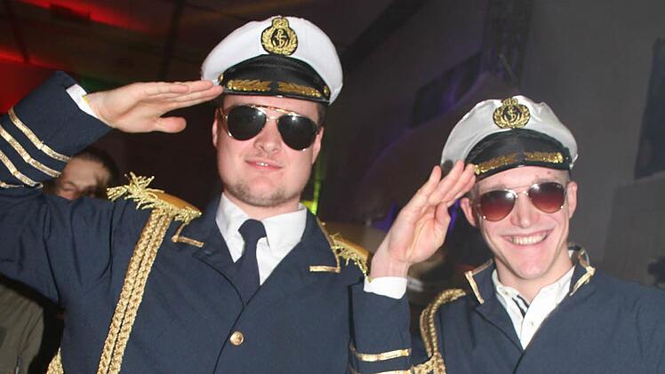 Zwei Flugkapitäne - sicher gelandet in Kupferberg. Foto: Sonja Adam