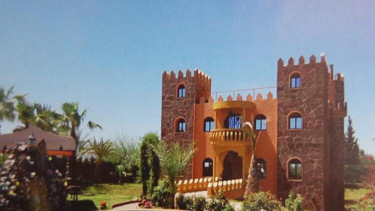 Das Schloss von Reinhard und Aicha Schatz in Marrakesch.  Repro/Foto: Wolfgang Dünnebier