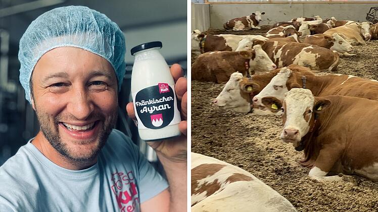 "Fränkischer Ayran": Hofmolkerei im Kreis Fürth verkauft Regional-Version von Kultgetränk