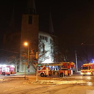 Nürnberg: Feuer in Gedächtniskirche löst Einsatz aus