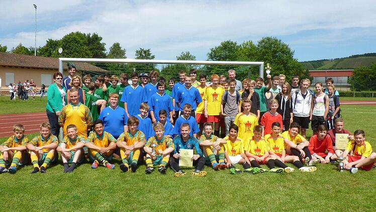 Alle Teams des Turniers.