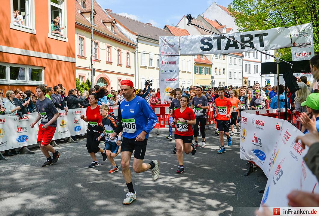 Der Weltkulturerbelauf 2017 in Bamberg in Bildern