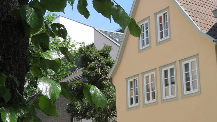 Haus Webergasse 4 nach der Sanierung Foto: Hans-Heinrich Eidt