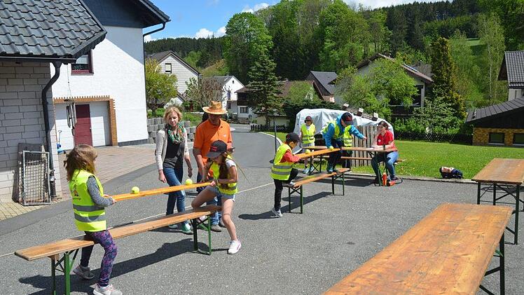 Weitere Impressionen vom Kinderfeuerwehrtag des Landkreises Kronach Foto: K.- H. Hofmann