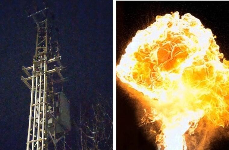 "Mächtiger Feuerball" über Grafengehaig - Stromausfall in mehreren Ortschaften