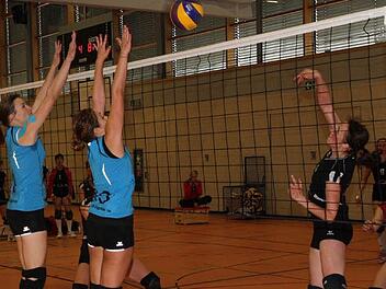 Die Volleyball-Damen der DJK Eggolsheim verabschiedeten sich mit einer Niederlage gegen Arzberg und einem Sieg gegen Neudrossenfeld/Hollfeld III aus der Bezirksliga-Saison.  Foto: Erlwein/archiv