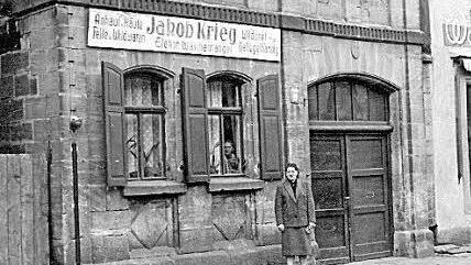 Das Haus in der Wiesentstraße 19 in den 1950er-Jahren