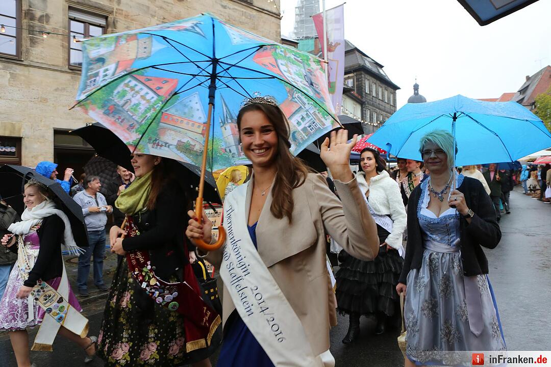 Korbmarkt Lichtenfels 2016 am Samstag