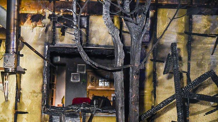 Durch den starken Wind breitete sich das Feuer schnell aus. Foto: News/Bauernfeind