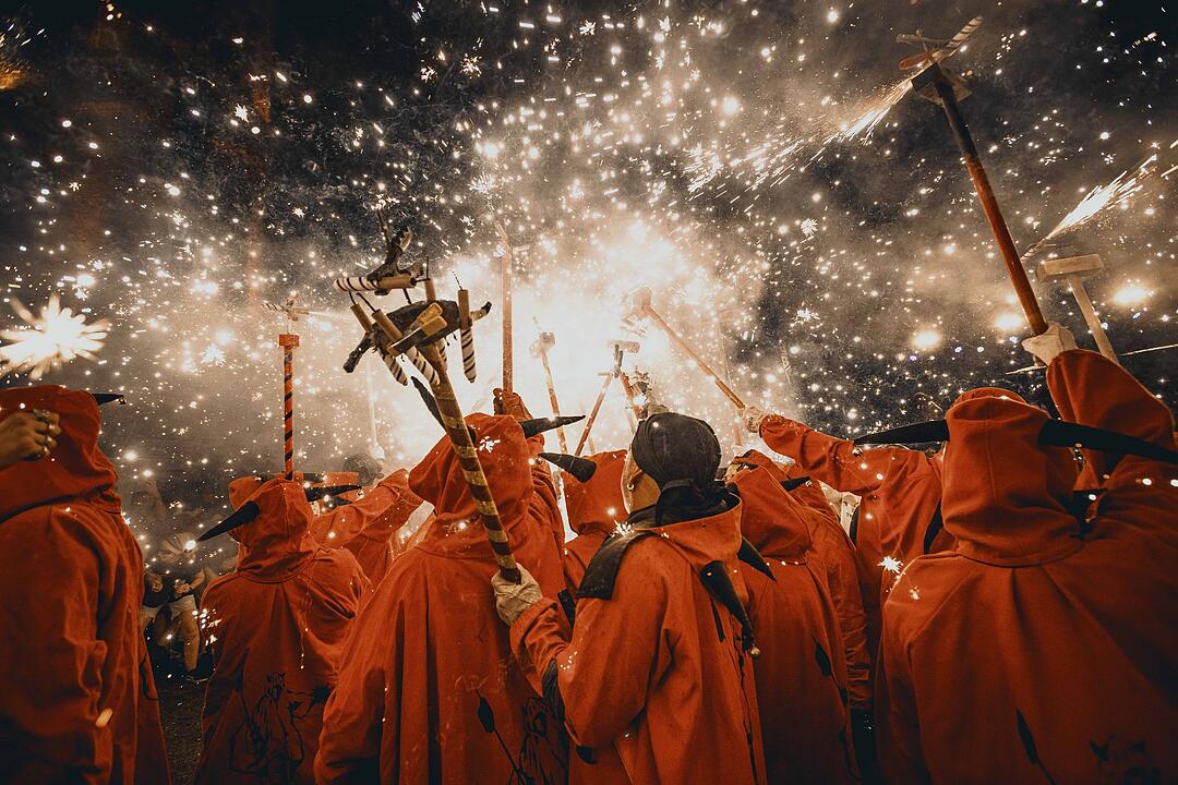 Gracia-Festival in Barcelona