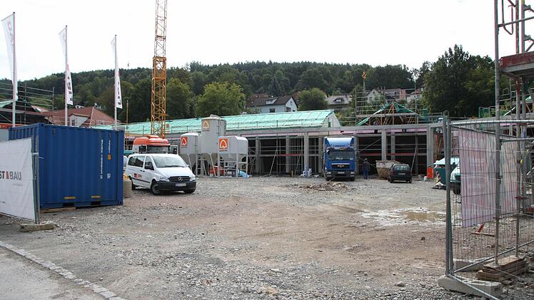 Der Rohbau ist schon fertig