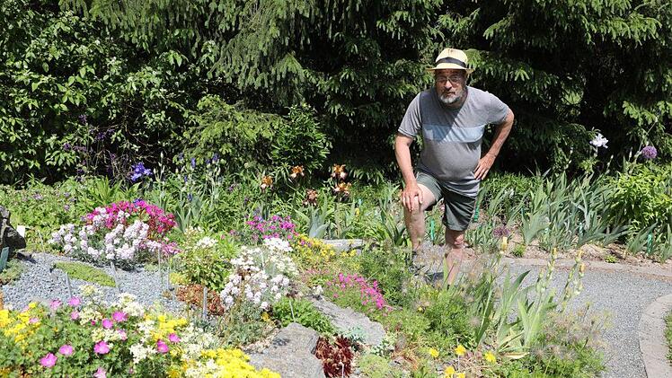 Impressionen aus dem Staudengarten der Familie Sagert in Marktschorgast Foto: Barbara Herbst