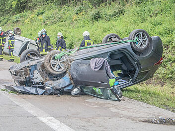 Drei Schwerverletzte bei Unfall auf der A7