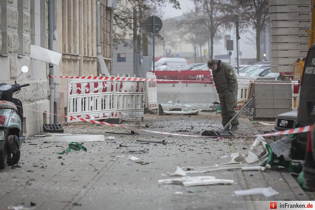 Explosion in Fürther Südstadt
