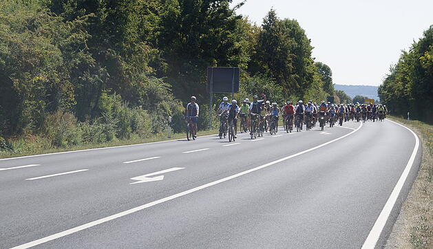 Endspurt der BR-Radltour