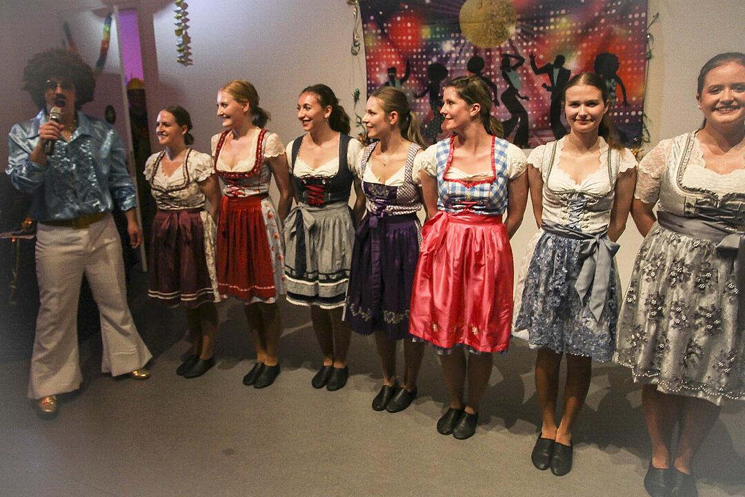 Funky Schlaghosen Disco wie in den 70ern