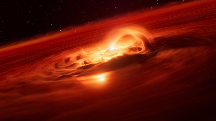 Forscher entdecken Wachstumsschub bei Einzelgänger-Planeten