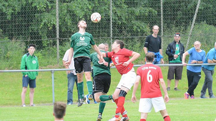 Relegation TSVgg Hausen - DJK Weichtungen. Foto: ssp