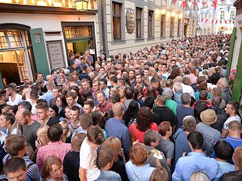 Keine Sandkerwa 2017! Die Nachricht verbreitete sich wie ein Lauffeuer in Bamberg. Dieses Wochenende ist es soweit. Foto: Ronald Rinklef