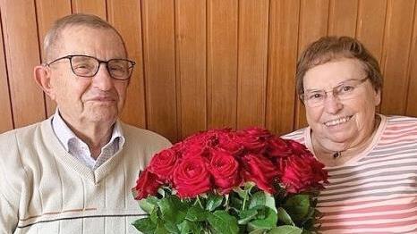 Seit 60 Jahren ein trautes Paar: Rudolf und Inge Holzer Foto: Evi Seeger