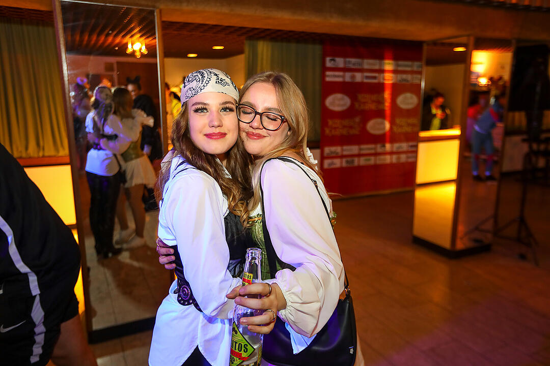 Beste Partystimmung in der Stadthalle