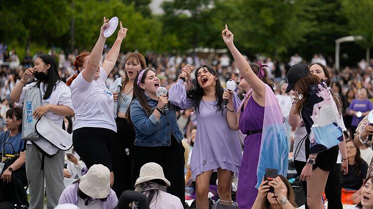 Fans der Boygroup BTS