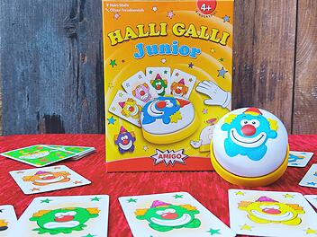 Kinderspiel-Empfehlung im Test: Halli Galli Junior, das witzige Reaktionsspiel für die Kita