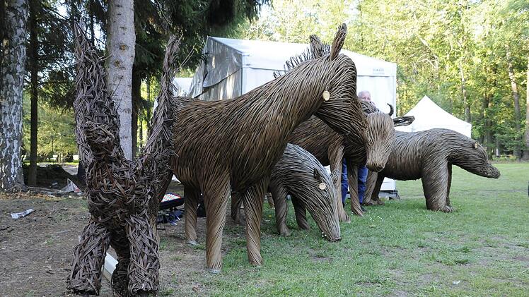 Auch Tiere aus Weide waren zu bewundern.Alicia Vetter