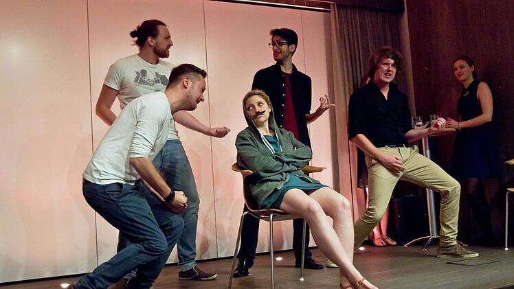 Das Würzburger Vokalensemble "Room4Rent" gastierte in Coburg.Foto: Jochen Berger