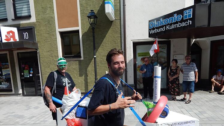 Am Sonntag fand ein Festzug zum Bierstadel statt. Foto: Horst Wunner