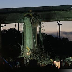 Brückeneinsturz Werneck II