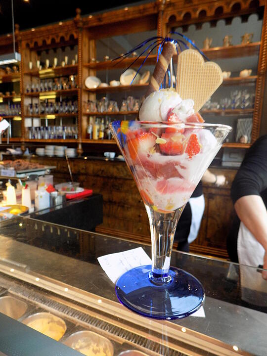 Eisdielen Bamberg: das Café Riffelmacher