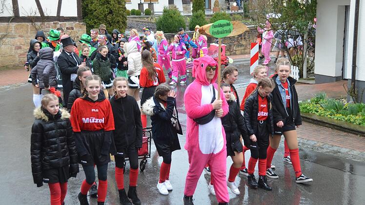 Eindrücke vom Steinacher Faschingszug. Foto: Peter Rauch