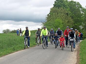 Mit dem Fahrrad auf Tour. Foto: Stefan Geiger