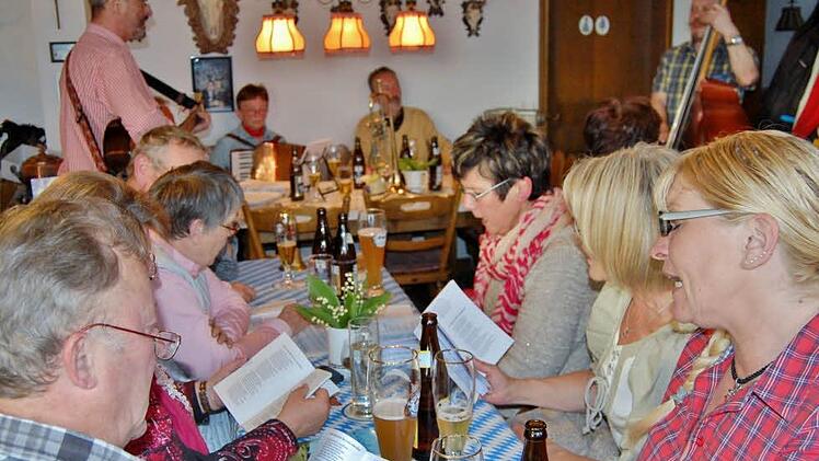 Wirtshaussingen in Bad Bocklet.