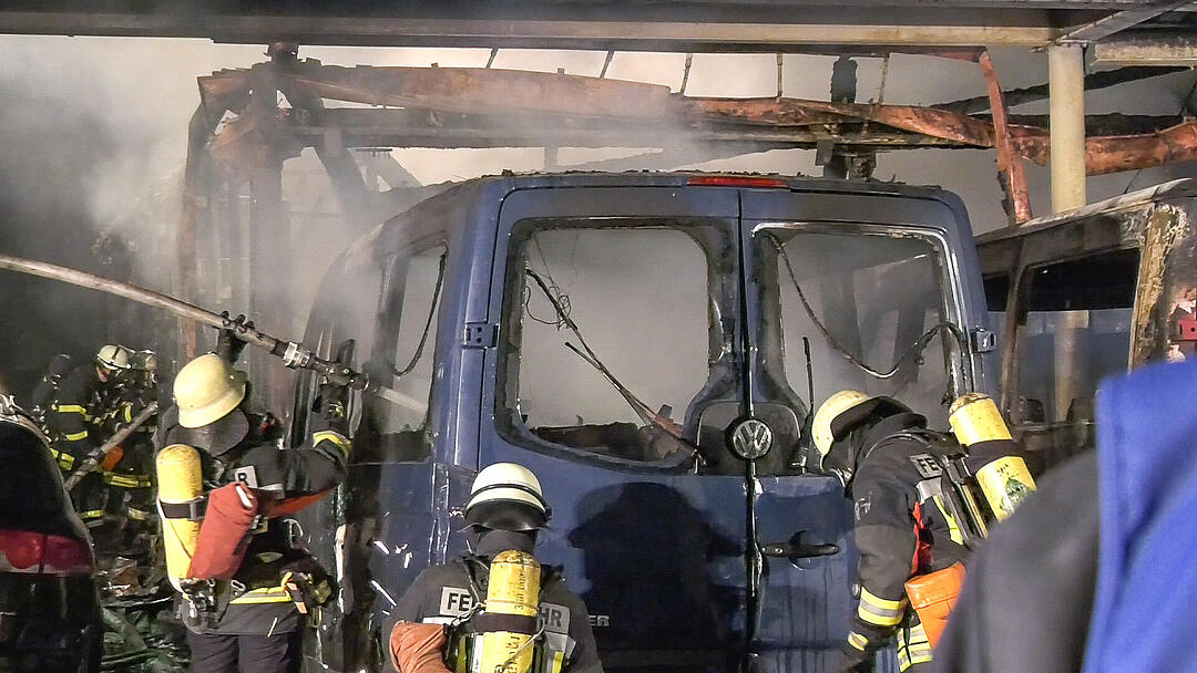 Würzburg: Feuer an Berufsschule - Brandstiftung?