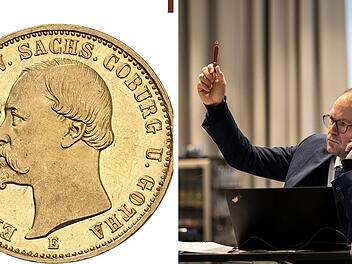 Besondere Coburger Münze für 130.000 Euro versteigert - "äußerst selten"