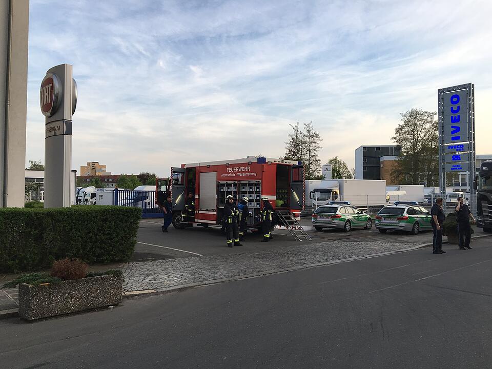 Großbrand in Nürnberg: Rauchwolken ziehen über die Stadt