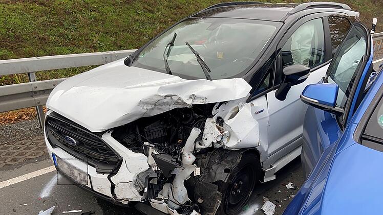 Sieben Verletzte bei Unfall auf B85 bei Kulmbach