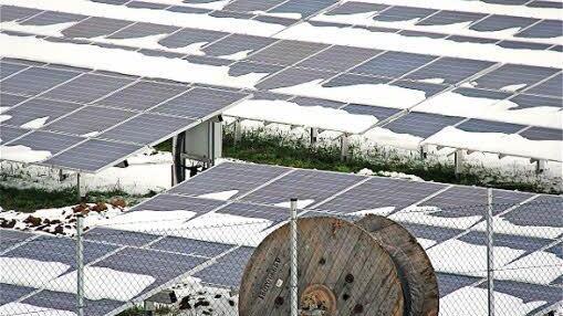 Die Photovoltaikanlage liefert auch an Wintertagen Strom, allerdings nicht die volle Leistung wie im Sommer.