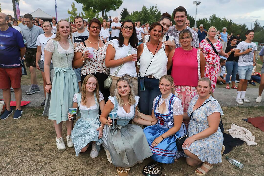 &Ouml;sterreichs Superstar sorgte f&uuml;r erstklassige Stimmung.
