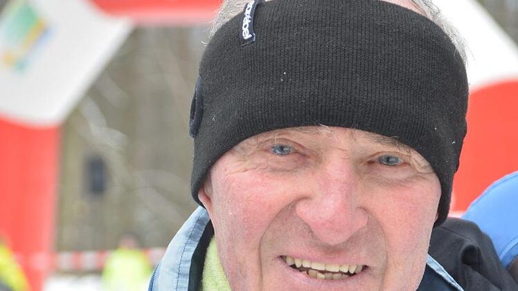 Alfred Zach aus Lichtenfels war mit 84 Jahren der älteste Teilnehmer. Er absolvierte die 3,5 km in weniger als einer halben Stunde.  